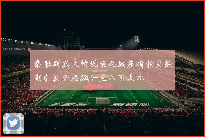 泰勒斯威夫特现场观战座椅拍卖热潮引发价格飙升至八百美元